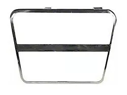 Brake or Clutch Pedal Pad Trim; Polished Stainless (68-79 Corvette C3)