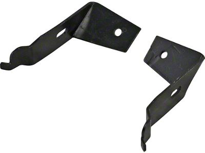 1968-1972 Corvette Wiper Door Firewall Brackets Pair