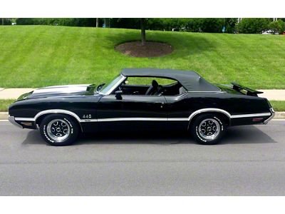 1968-1972 Cutlass / 442 Black ConvertibleTop/ Rear Window