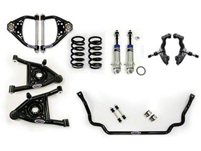 Detroit Speed Front Suspension Speed Kit 2 (68-72 Big Block V8 442, Cutlass, Vista Cruiser)