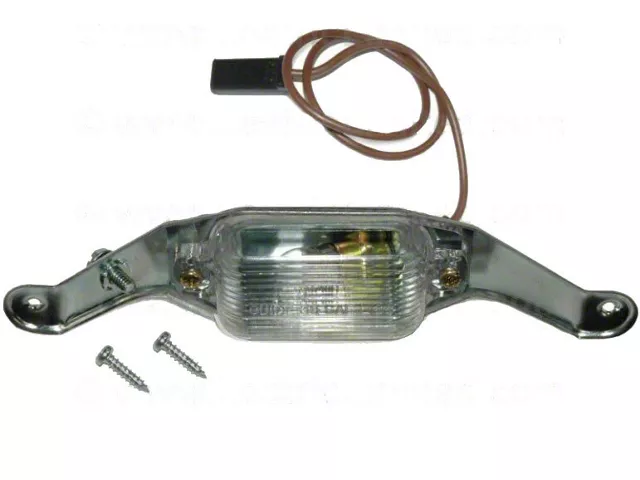 1968-1972 Cutlass, F85 & 442 License Plate Light Assembly