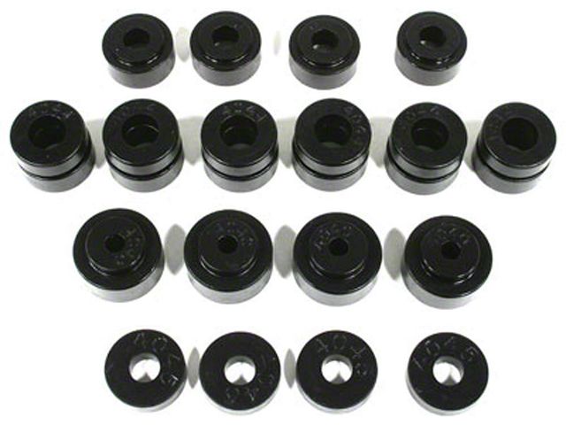 Body Mount Bushings 68-72 Urethane Kit