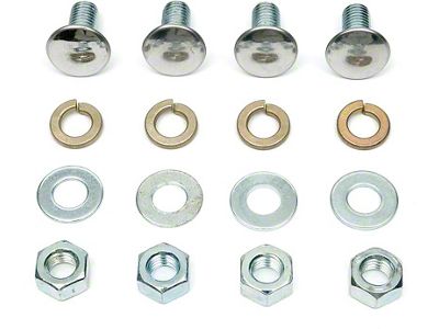 1968-1972 El Camino Bumper Bolt Kit, Rear