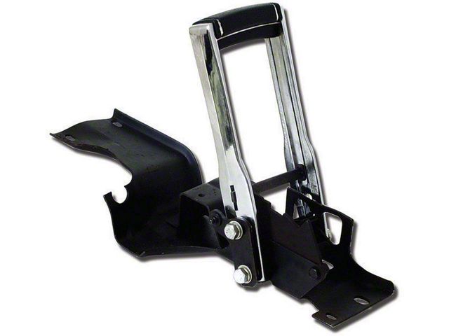 1968-1972 El Camino Floor Shifter Assembly, Automatic Transmission, Complete, With Horseshoe Handle