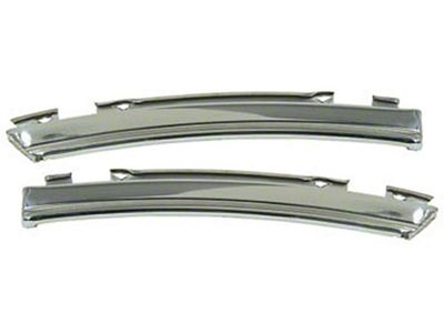 OPR Hood Molding, Extensions On Fender, 68-72