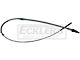 1968-1972 El Camino Parking Brake Cable Front With TH350 Or Manual Transmission OE Steel