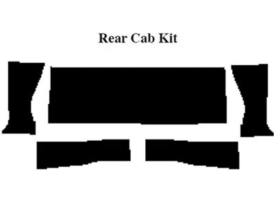 1968-1972 El Camino QuietRide Insulation, , AcoustiShield, Rear Cab Kit