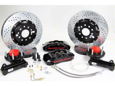 1968-1972 F-100 14 Pro+ Big Brake Kit, Front, Black Calipers