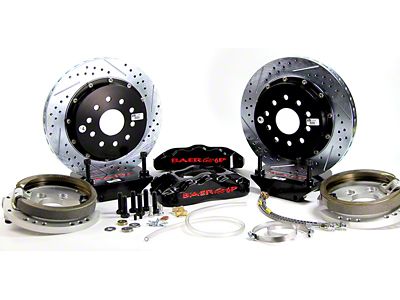 1968-1972 F-100 14 Pro+ Big Brake Kit, Rear, Black Calipers