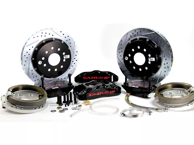 1968-1972 F-100 14 Pro+ Big Brake Kit, Rear, Black Calipers