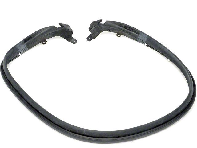 1968-1972 GM A Body Convertible Top Header Seal, With Molded Ends