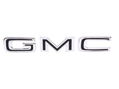 1968-1972 GMC Truck Hood Letters GMC, Sold as a Set