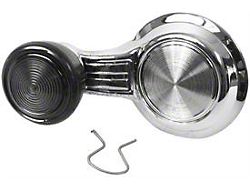 1968-1972 GTO Vent Window Handles with Black Knob