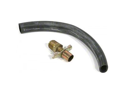 1968-1972 Impala Petcock Radiator Drain Valve & Hose