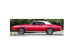 1968-1972 LeMans & 1968-71 GTO Convertible Top; White