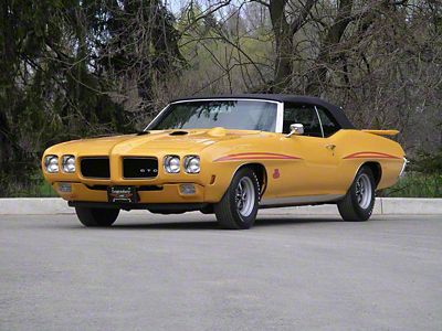 1968-1972 Lemans / GTO Black ConvertibleTop/ Rear Window