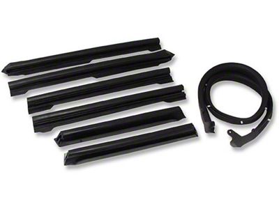 1968-1972 Oldsmobile 442, Cutlass Convertable Top Rail 7 Piece Set