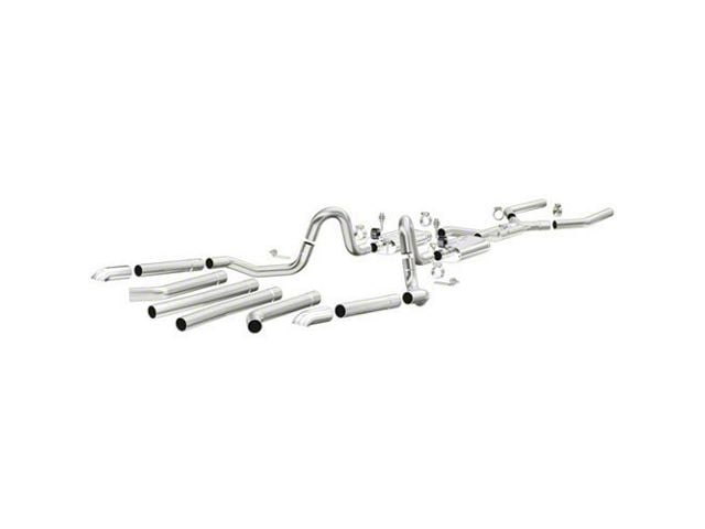 1968-1973 Chevelle Magnaflow Street Series,2.5,Stainless Steel, Crossmember-back