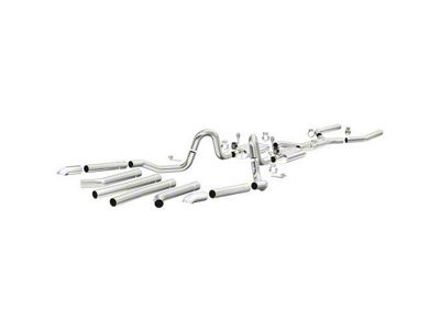 1968-1973 El Camino Magnaflow Street Series,2.5,Stainless Steel, Crossmember-back