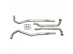 Exhaust Pipe Set; 2 to 2.50-Inch (68-74 Small Block V8 Corvette C3 w/ Manual Transmission)