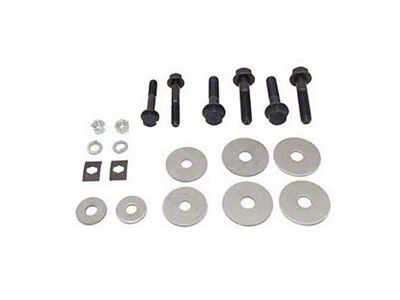 Subframe/Radiator Support Mount Bushing Hardware Set,67-69