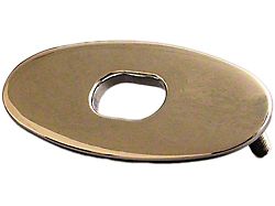 Compartment Lid Lock Bezel (68-75 Corvette C3 Convertible)