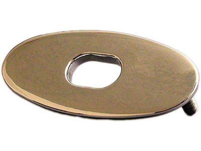 Compartment Lid Lock Bezel, Convertible, 1968-1975 (Sting Ray Convertible)