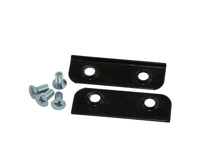 Convertible Top Strap Plates, 1968-1975 (Sting Ray Convertible)