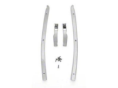 Quarter Trim Panel Molding Set,Chrome,Convertible,68-75 (Sting Ray Convertible)