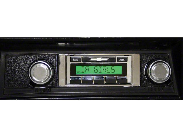 Custom Autosound 1968-1976 Chevy Nova Stereo, USA-630, AM/FM