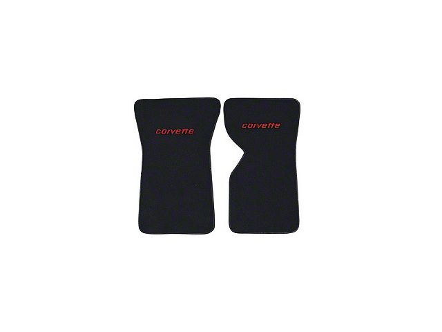 1968-1976 Corvette 80/20 Loop Floor Mats With Embroidered 07 Emblem
