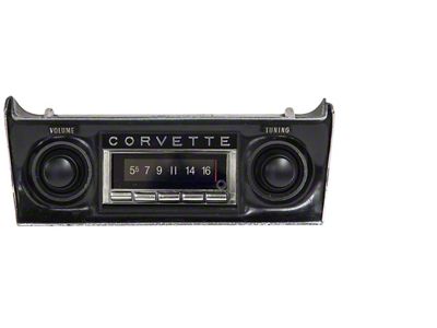 Custom Autosound USA-740 Series Radio with Bluetooth (68-76 Corvette C3)