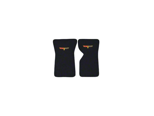 1968-1976 Corvette Floor Mats 80/20 Loop With Embroidered 12 Emblem