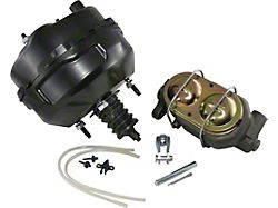 Power Brake Booster Unit; Black (68-82 Corvette C3)