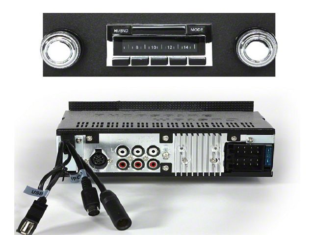 Custom Autosound USA-230 Series Radio (68-76 Chevy II, Nova)