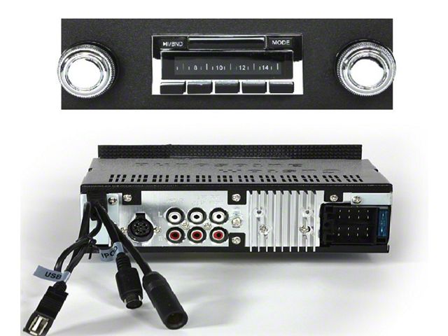 Custom Autosound USA-630 Series Radio (68-76 Chevy II, Nova)