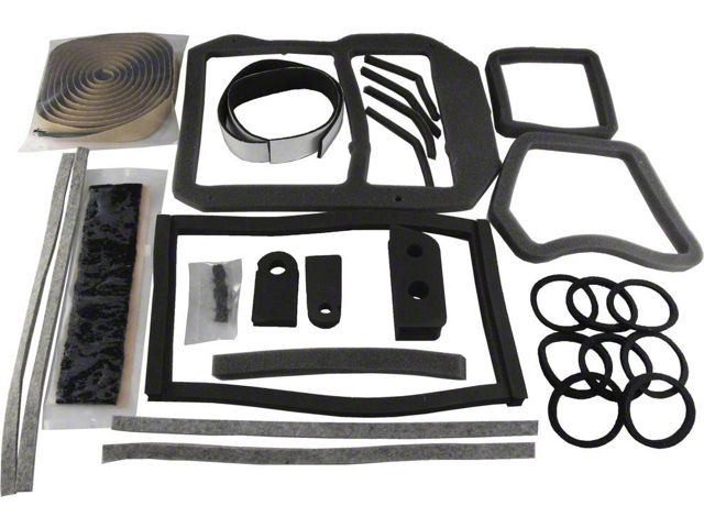 1968-1977 Corvette Air Conditioning And Heater Case Seal Kit