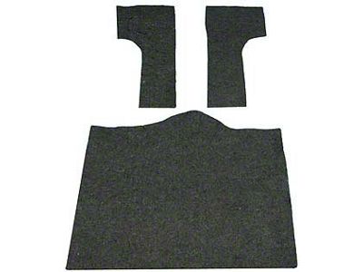 1968-1977 Corvette Jute Carpet Backing Rear