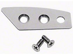 1968-1977 Corvette Roof Lock Trim Pin Plate Right 
