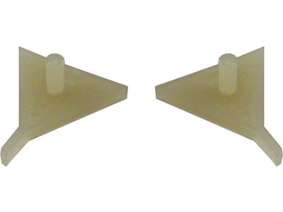Top Locator Insert, Rear, Nylon, 1968-1977