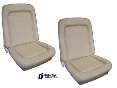 1968-1977 Ford Bronco Front Bucket Seat Covers W/ Rosette Inserts (Front Buckets)