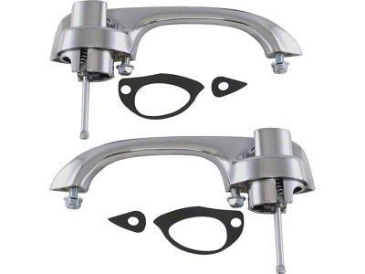 OPR 1968-1979 Chevy Nova Outside Door Handles, With Push Buttons