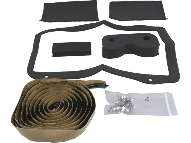 Heater Box Seal Kit, Without Air Conditioning, 1968-1979