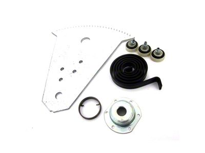 1968-1979 Corvette Manual Window Regulator Rebuild Kit Best Quality