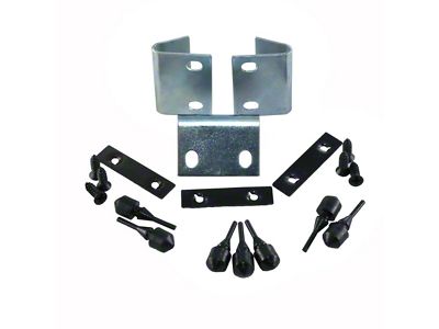 1968-1979 Corvette Rear Compartment Door Striker Kit