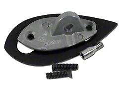 CA 1968-1981 Corvette Outside LH Mirror Bracket Kit 