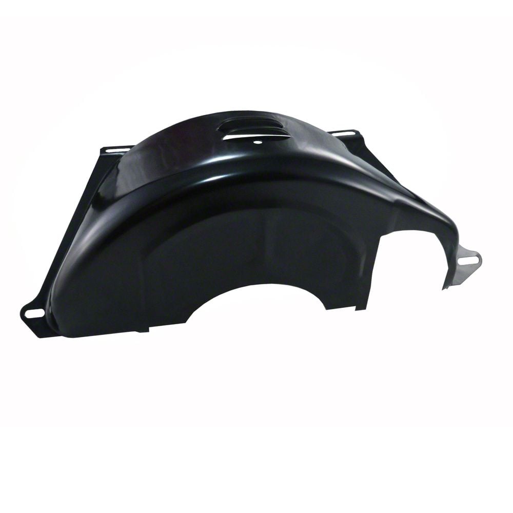 Ecklers Flywheel Dust Cover Black (68-82 Corvette C3)