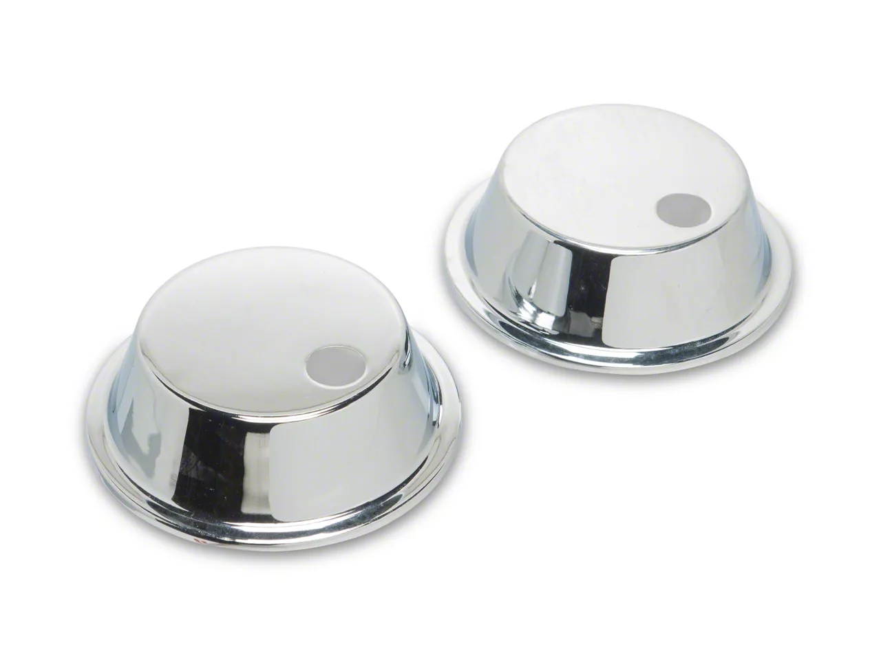 OPR Ecklers 19681982 Corvette Headlight Actuator Covers Chrome 30774