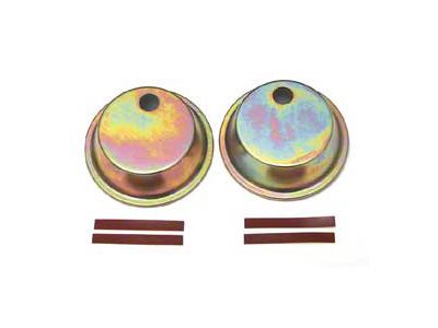 OPR 1968-82 Corvette Headlight Actuator Gold Anodized Covers