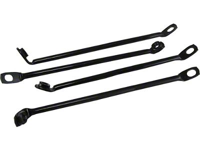 Headlight Actuator Bracket Support Rods, Set of 4, 68-82